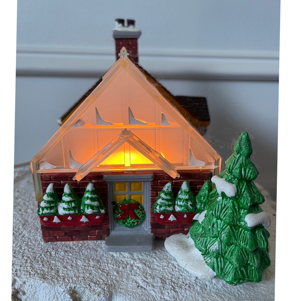 Department 56 Snow Village Greenhouse 1991 Lighted Christmas Building 5431-3